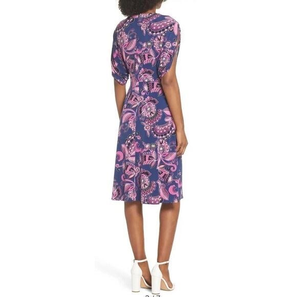 Trina Turk Payton Print Jersey Dress NWT Size 4 - Picture 2 of 9